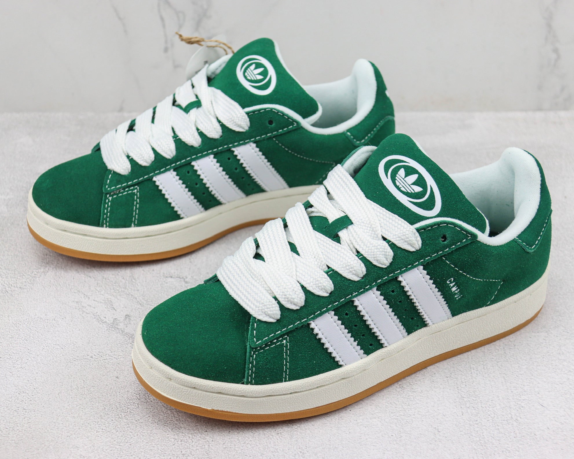 AD Campus 00s Dark Verde Cloud Blanco
