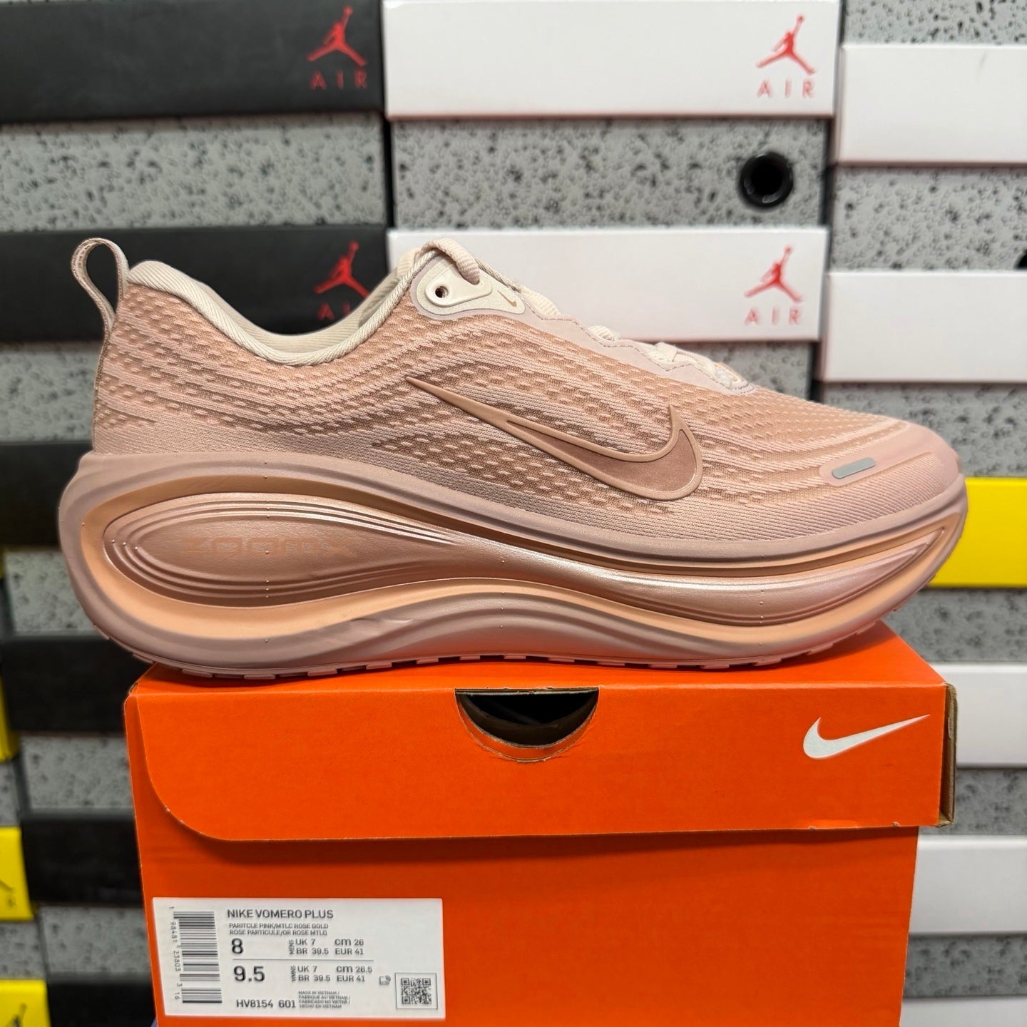 Air Zoom Vomero Plus Rose Gold pronta entrega