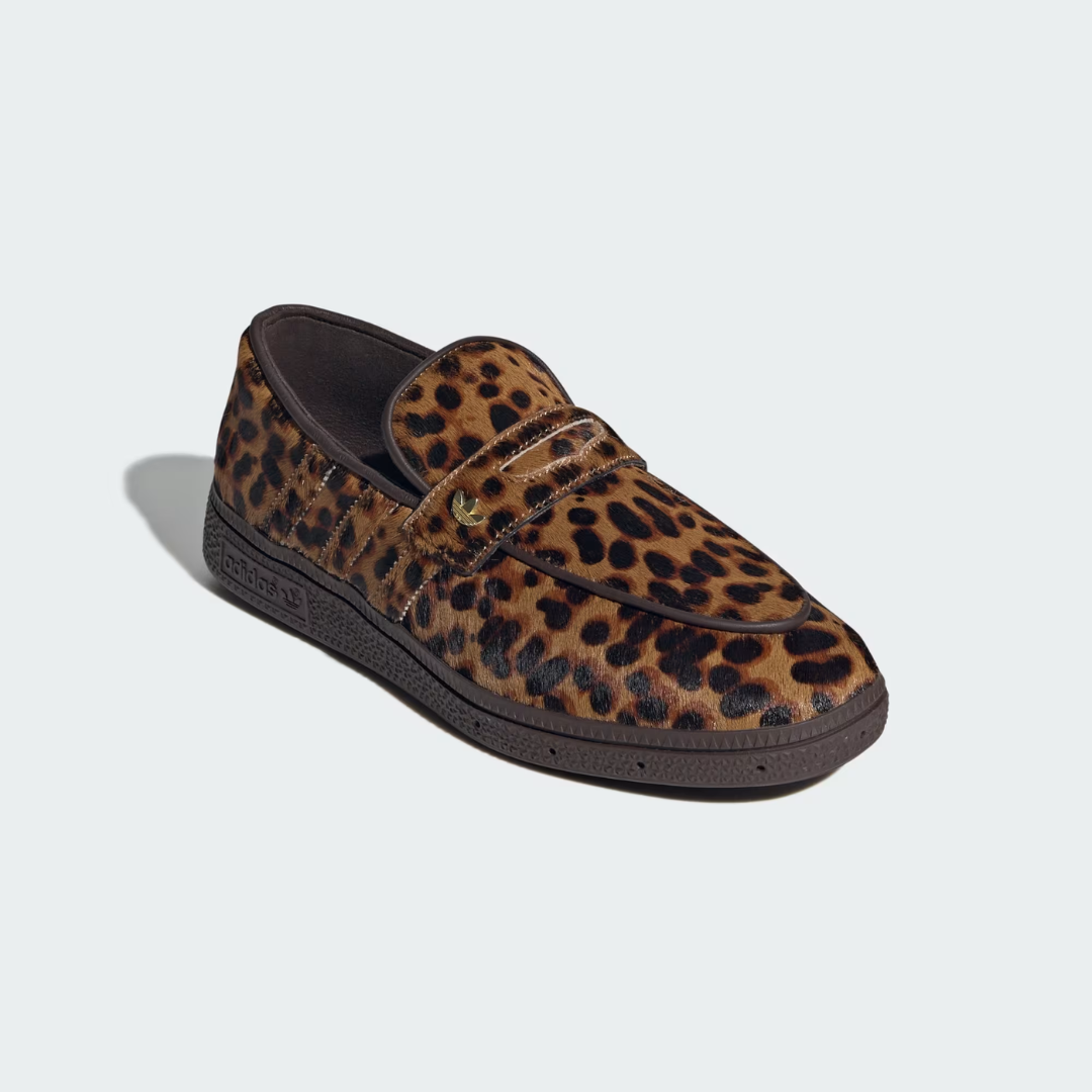 Spezial Handball Loafer Leopard Print Dark Brown