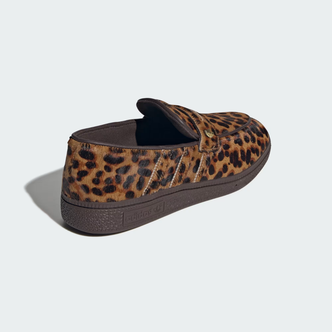 Spezial Handball Loafer Leopard Print Dark Brown