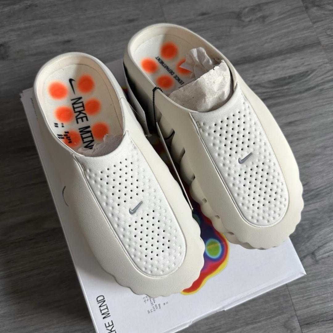 Nike Mind 001 Slide Light Bone pronta entrega