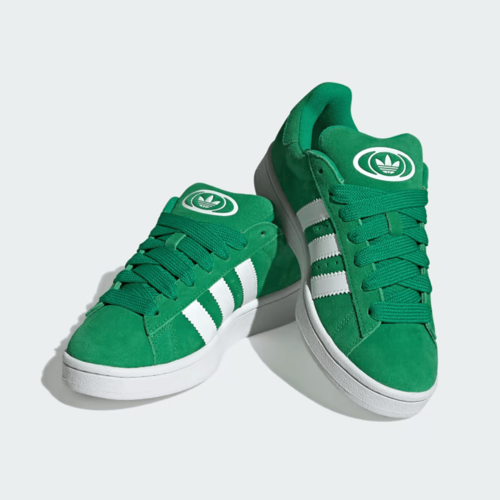 AD Campus 00s Verde Cloud Blanco