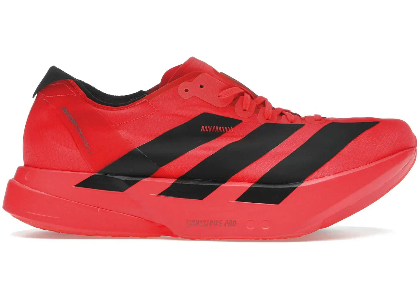 AD Adizero Adios Pro 4 Lucid Rojo Negro