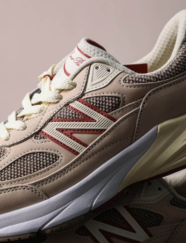 New balance 990v6 made in usa raw cashew x loro piana pronta entrega