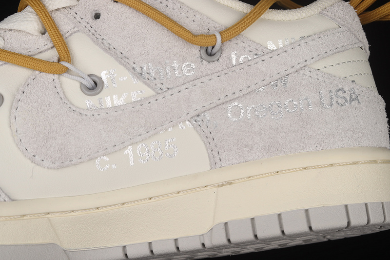 Dunk low x off white lot 37 of 50