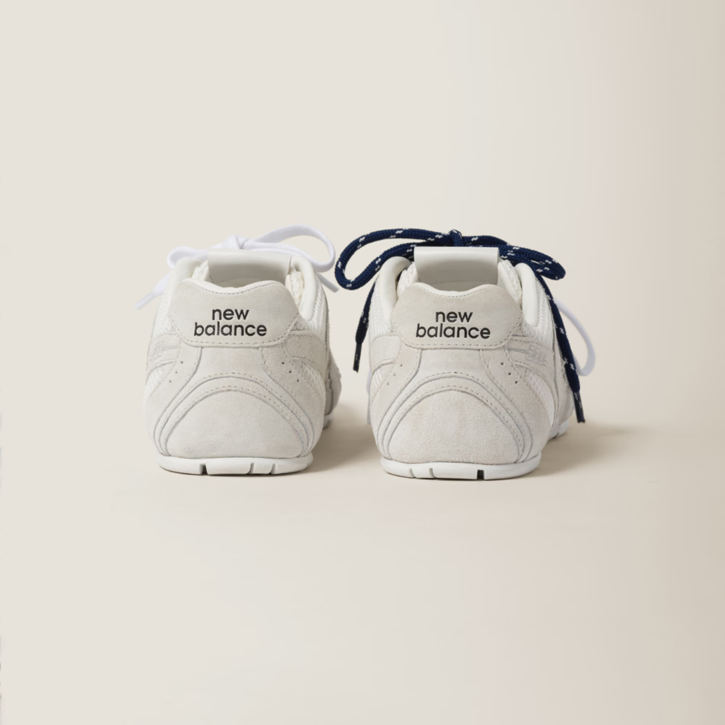 New balance 530 sl x miumiu white and blue pronta entrega