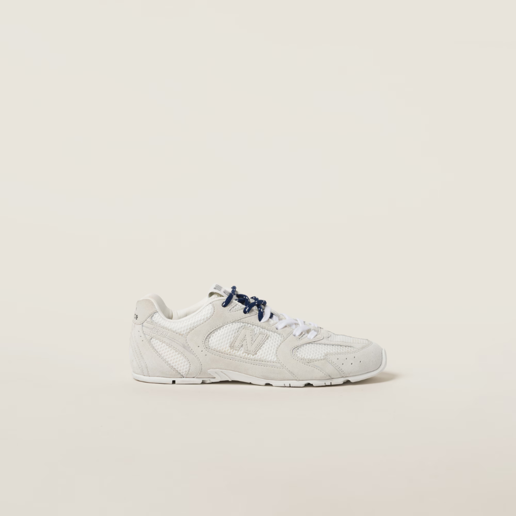 New balance 530 sl x miumiu white and blue pronta entrega