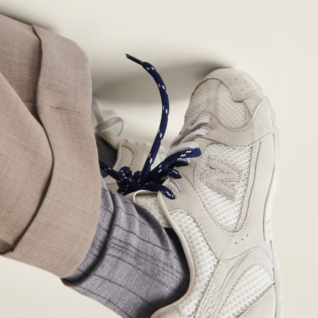 New balance 530 sl x miumiu white and blue pronta entrega