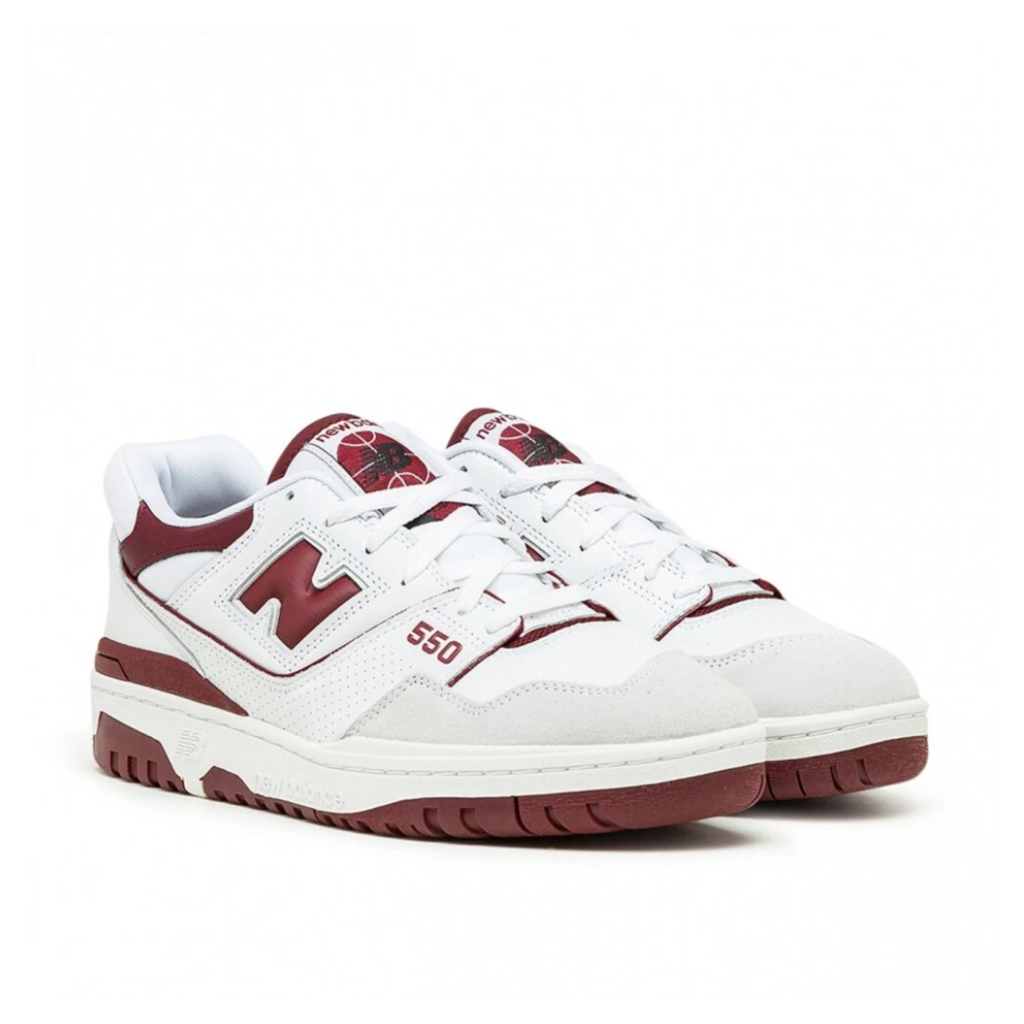 New balance 550 burgundy