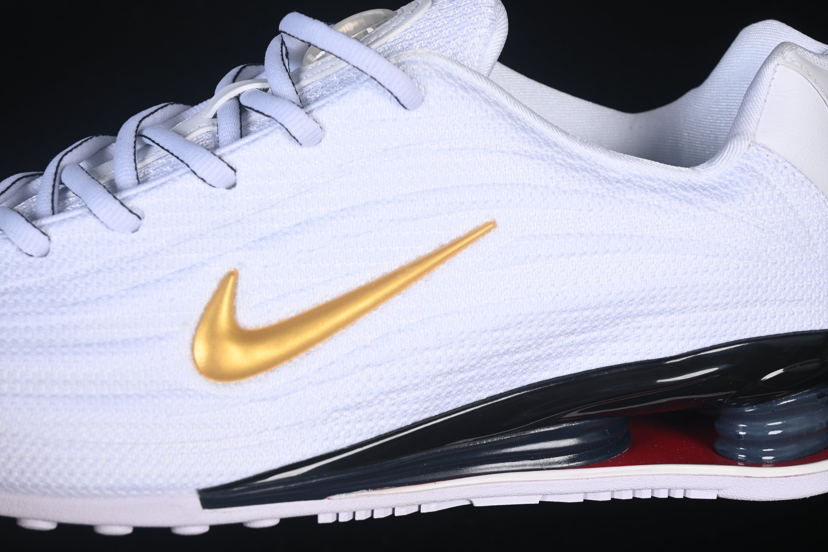 Nike Shox Z White Metallic Gold