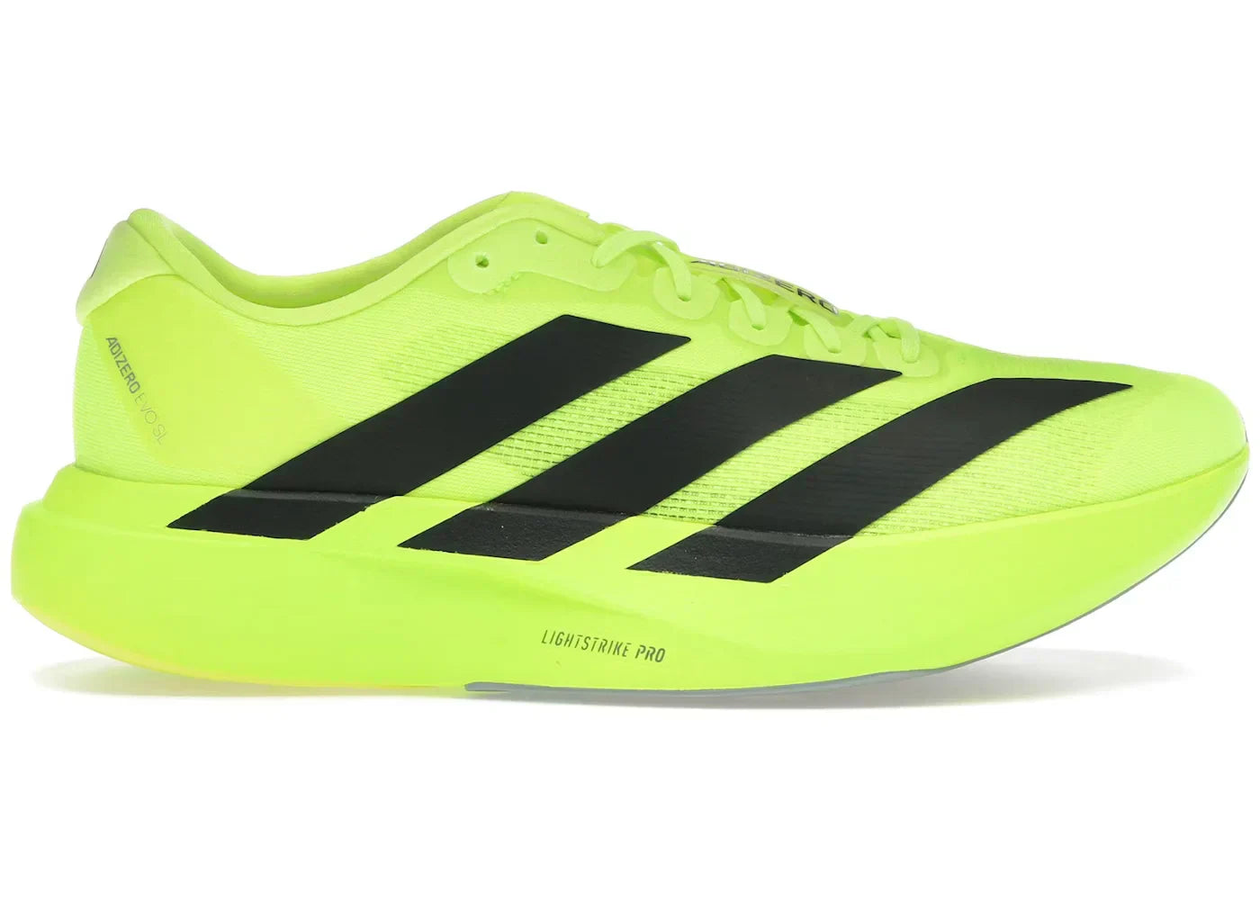 Adidas Adizero EVO SL Limón Lúcido Negro Base