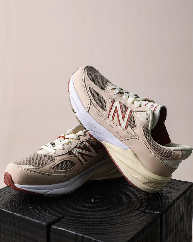 New balance 990v6 made in usa raw cashew x loro piana pronta entrega