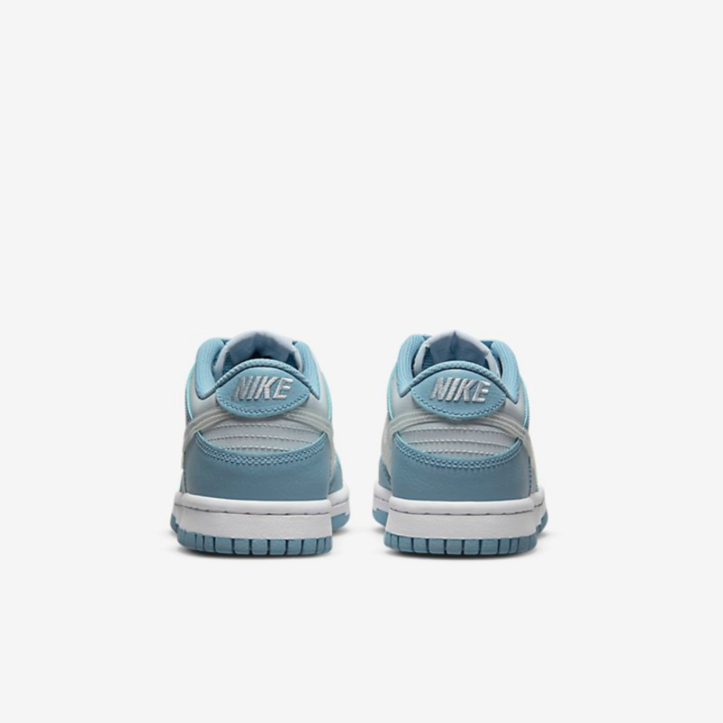 Dunk low clear blue swoosh