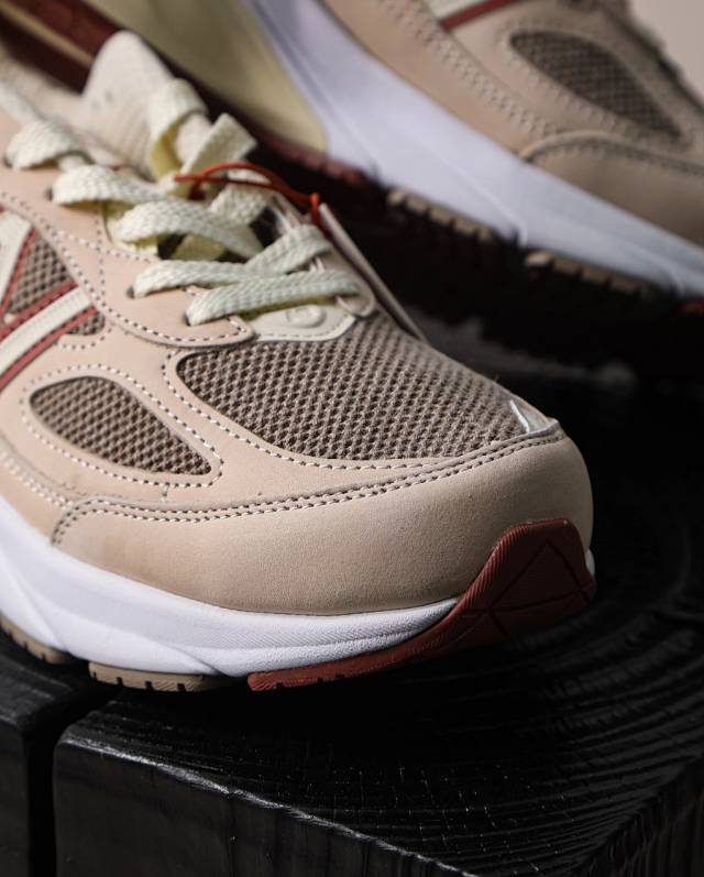 New balance 990v6 made in usa raw cashew x loro piana pronta entrega