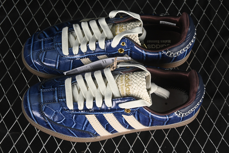 Samba collegiate navy wonder white x wales bonner pronta entrega