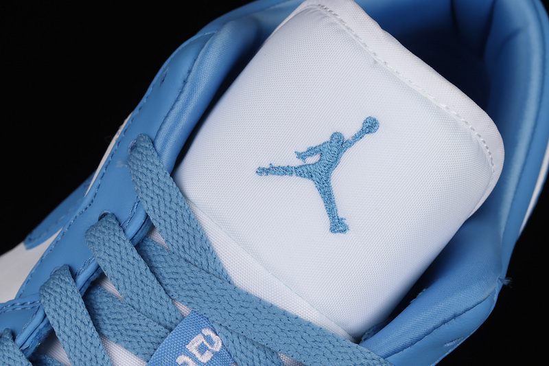 Air jordan 1 low north carolina blue