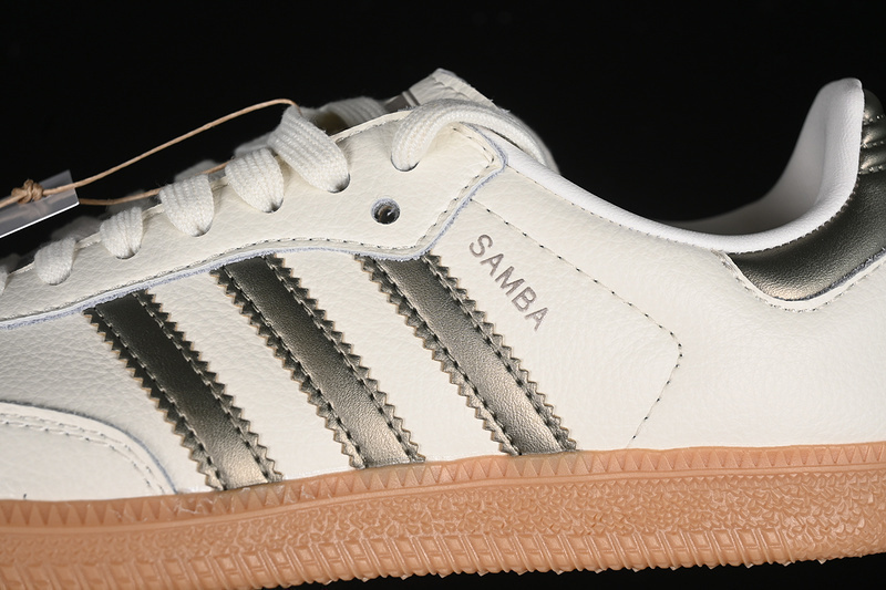 Samba off white cyber metalic