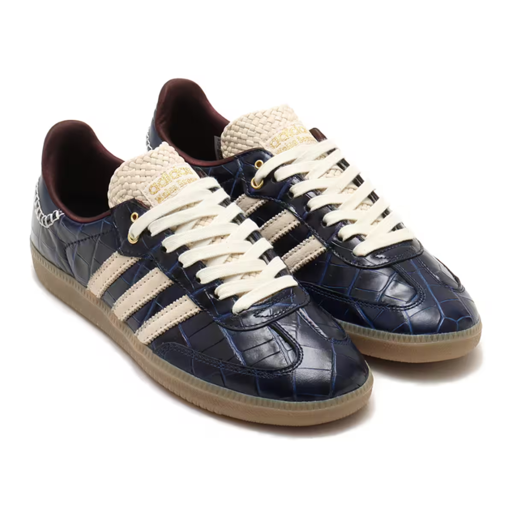 Samba collegiate navy wonder white x wales bonner pronta entrega