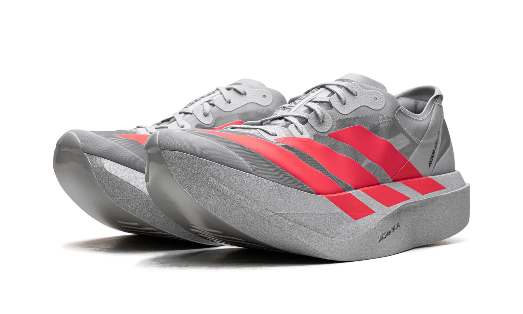 AD Adizero Adios Pro EVO 2 "Plata Metallic/Lucid Rojo/Gris Two"